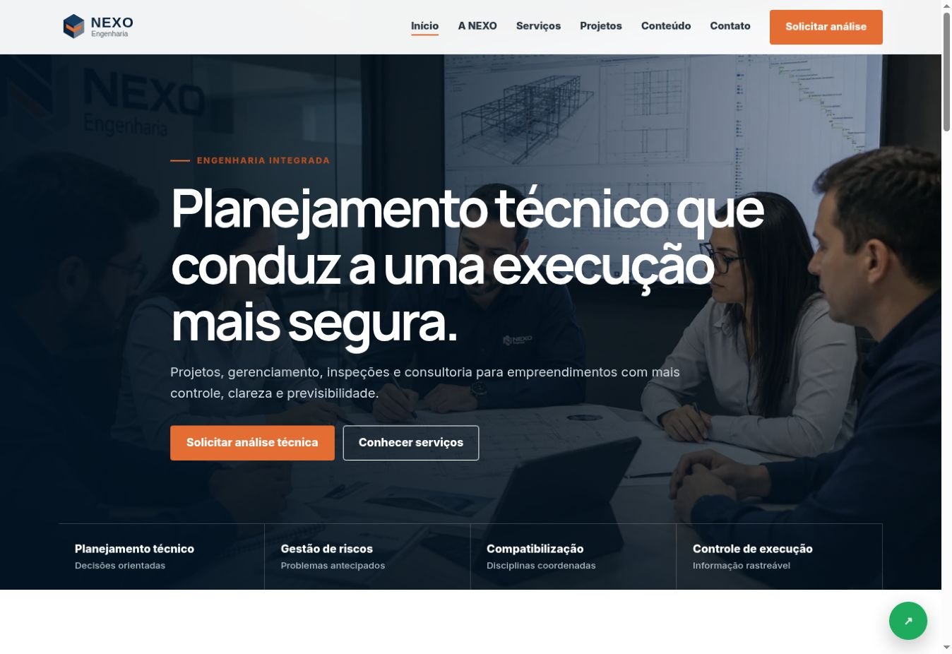 Projeto NEXO Engenharia